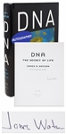 James Watson Signed First Edition of DNA: The Secret of Life
